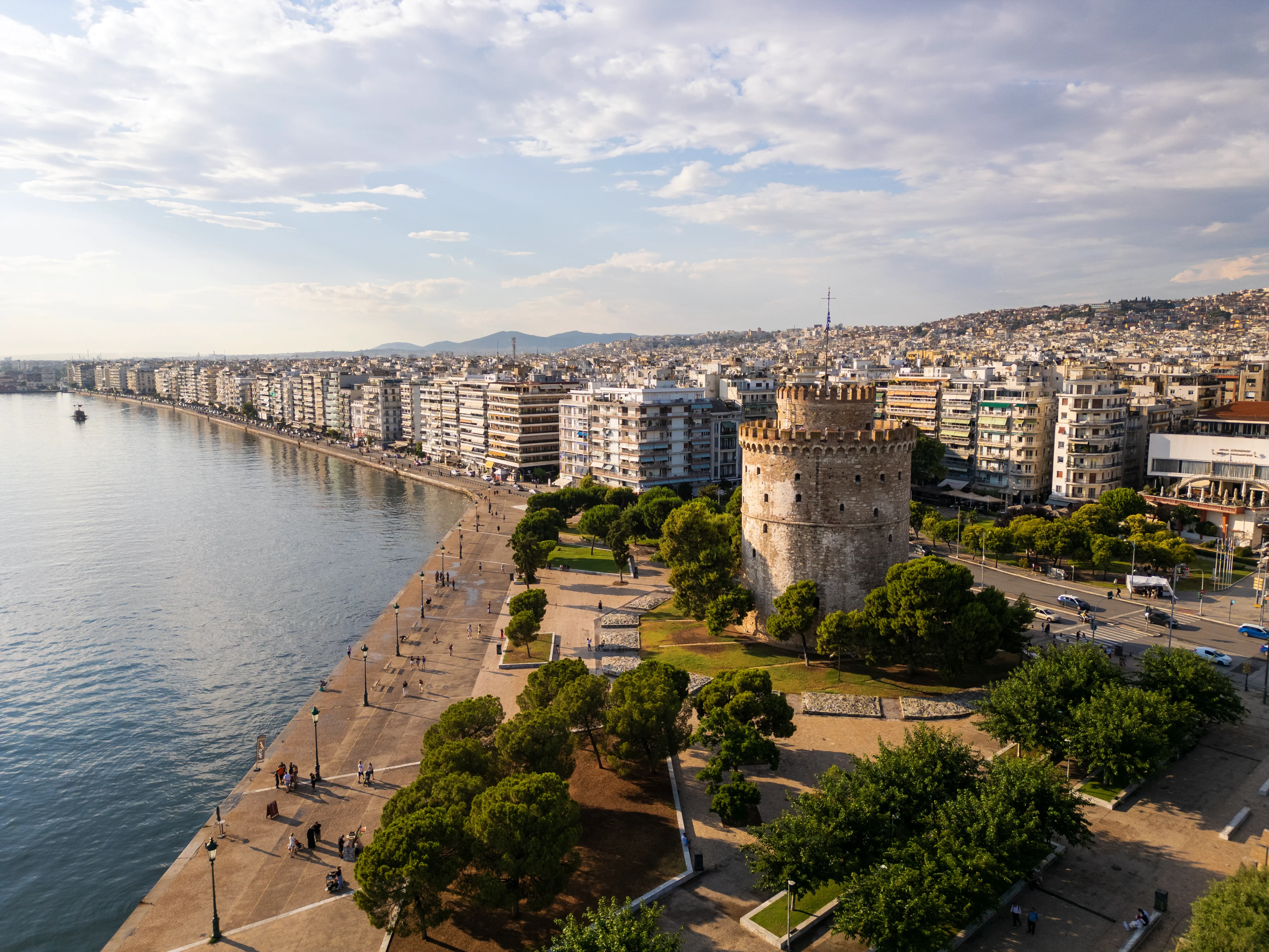 Thessaloniki waterfront and the White Tower